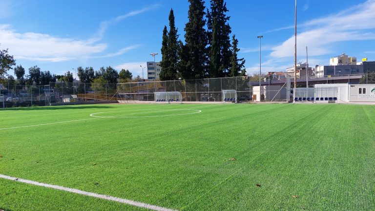 Εγκαίνια του πλήρως αναβαθμισμένου δημοτικού αθλητικού χώρου στη Νέα Χαλκηδόνα (νέο γήπεδο Γ. Παυλάκης)