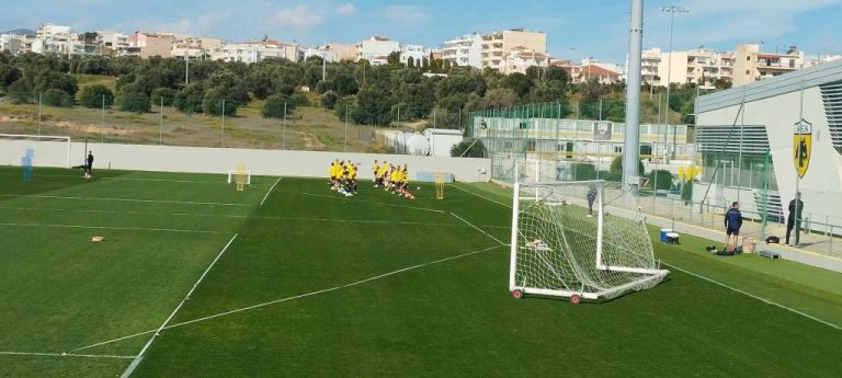 VIDEO από τη σημερινή προπόνηση της ΑΕΚ VIDEO από τη σημερινή προπόνηση της ΑΕΚ
