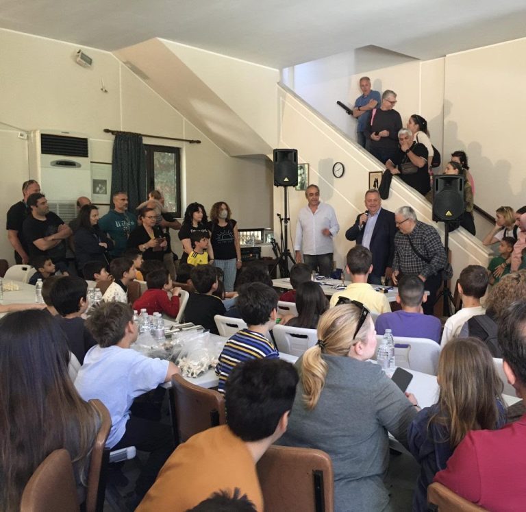 Με εξαιρετική επιτυχία πραγματοποιήθηκε 1ο Μαθητικό Σκακιστικό Τουρνουά Μνήμης και Τιμής στον Ποντιακό Ελληνισμό.
