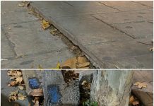 Πολλαπλές καταγγελίες για το πεζοδρόμιο στην οδό Δεκελείας 49