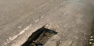 Νέα επικίνδυνη λακκούβα στην γέφυρα της Πίνδου