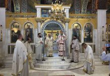 Δισαρχιερατική Θεία Λειτουργία στον Ιερό Καθεδρικό Ναό Κοιμήσεως της Θεοτόκου Νέας Φιλαδέλφειας