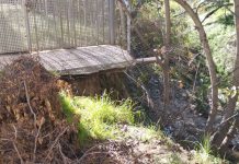 Καταρρέουν τα πρανή του ρέματος Γιαμπουρλά – Αυτοψία Τζέλη και σοβαρές προειδοποιήσεις για τον κίνδυνο