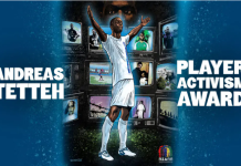 Player Activism Award στον Ανδρέα Τεττέη – Σπουδαία διεθνής διάκριση κατά του ρατσισμού