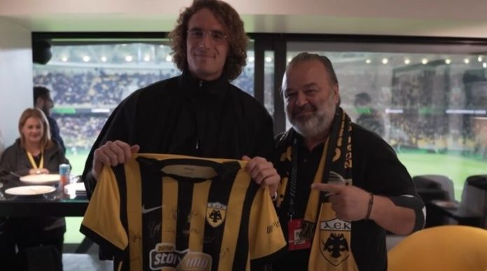 alt= ΤΣΙΤΣΙΠΑΣ ΑΕΚ