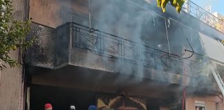 Φωτιά σε διαμέρισμα στο Ίλιον – Δύο οχήματα κάηκαν, επιχείρηση με 22 πυροσβέστες