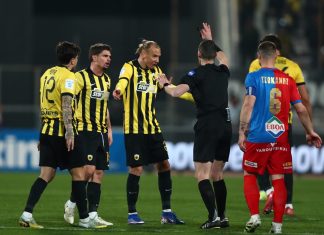 Stoiximan Super League: Οι διαιτητές της 24ης αγωνιστικής – Ποιος σφυρίζει το ΑΕΚ – ΑΕΛ