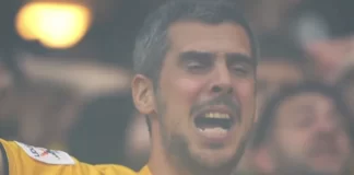 ΑΕΚ: Viral οπαδός στη Νέα Φιλαδέλφεια λύγισε σε κλάματα – Το επικό σχόλιο της συζύγου του