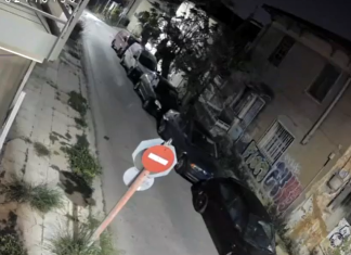 Νέα Φιλαδέλφεια: Βίντεο ντοκουμέντο δείχνει τον δράστη που έσκαγε λάστιχα