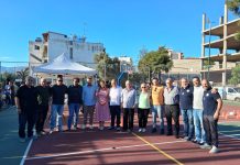 Δείτε εικόνες από τα εγκαίνια του γηπέδου μπάσκετ στη Δωδεκανήσου στη Νέα Χαλκηδόνα