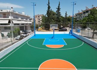 Παραδόθηκε ανακαινισμένο το γήπεδο μπάσκετ της οδού Πλαστήρα στη Νέα Φιλαδέλφεια – Δείτε φωτογραφίες