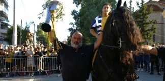 ΑΕΚ: Εικόνες από το λαμπρό φινάλε της περιοδείας του τροπαίου στη Νέα Φιλαδέλφεια ΑΕΚ: Εικόνες από το λαμπρό φινάλε της περιοδείας του τροπαίου στη Νέα Φιλαδέλφεια