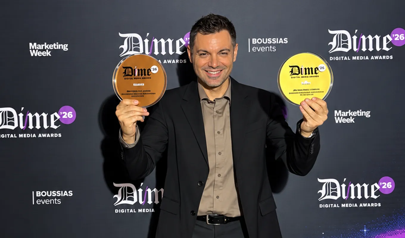 Διπλή διάκριση για την iMBnet Agency στα DIME Awards 2026